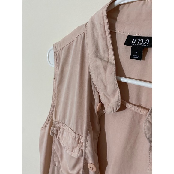 Pink cargo vest by a.n.a Small - Picture 4 of 7